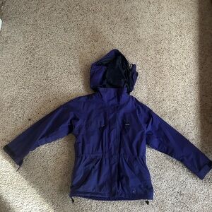 Moonstone goretex Purple Hooded Jacket